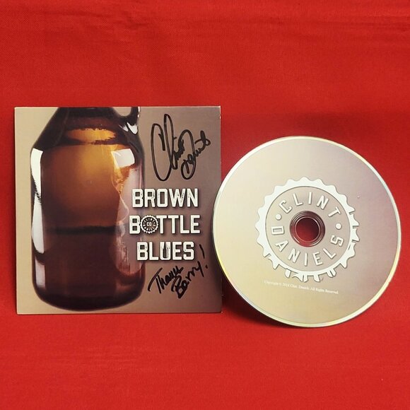 Clint Daniels Brown Bottle Blues CD 2018 Signed - Picture 7 of 8